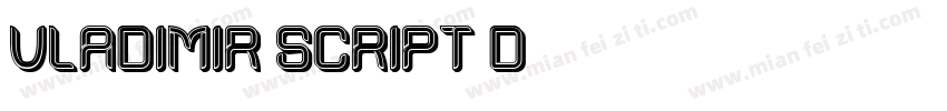 Vladimir Script D字体转换